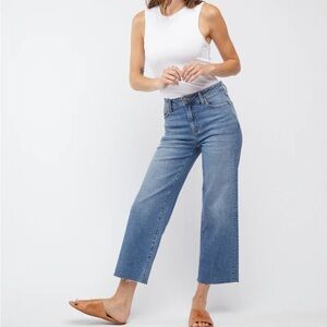 Oliver Logan Aberdeen Wide Leg High Rise Jeans